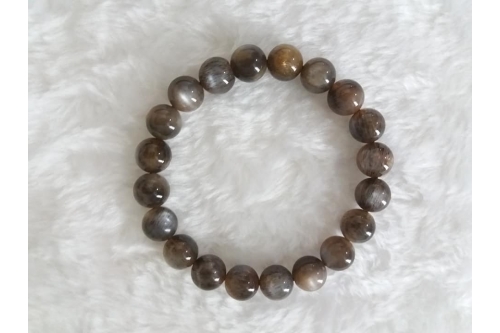 Black Moonstone Bracelet (9.5mm)