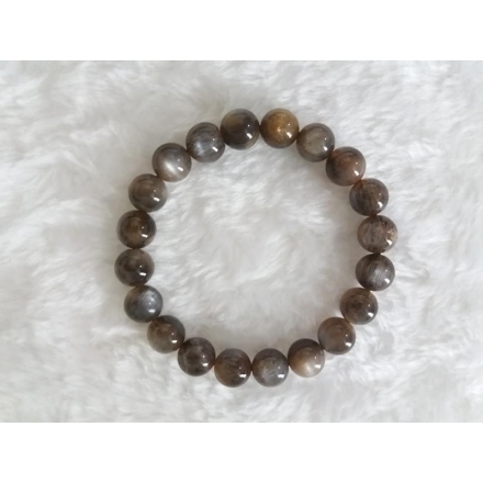 Black Moonstone Bracelet 