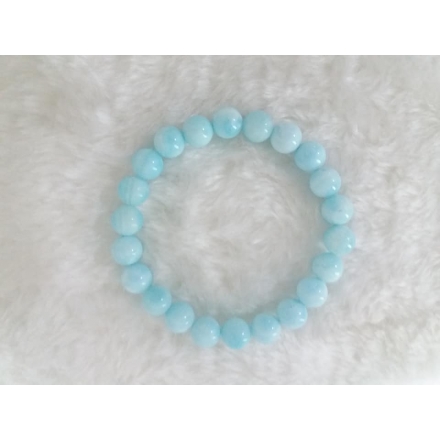 Blue Hemimorphite Bracelet (8.3mm)